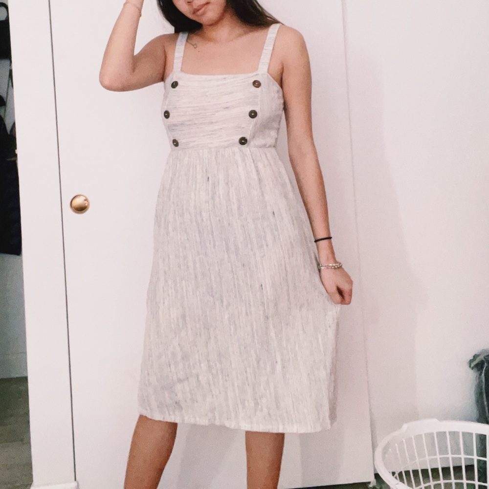 Buttoned dress